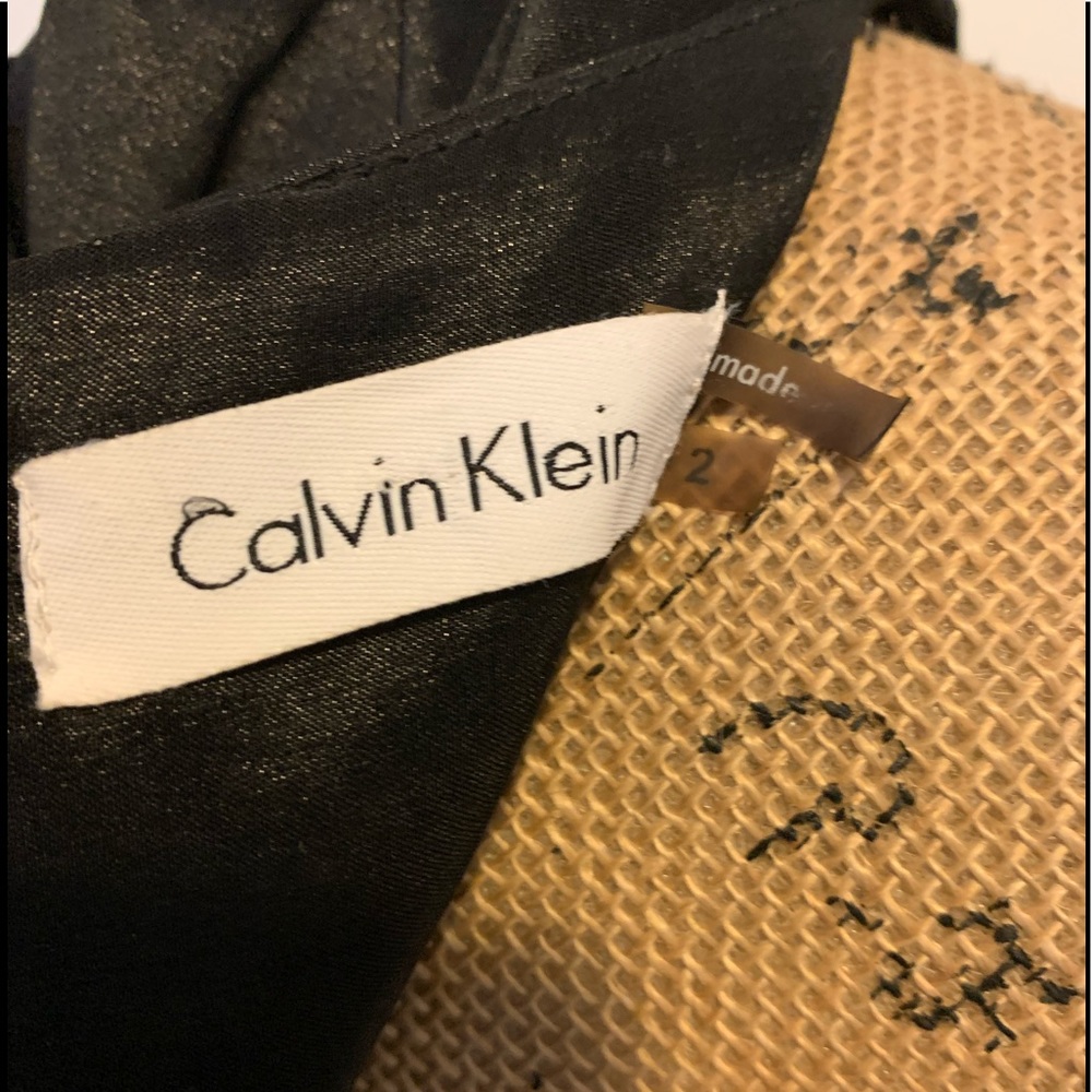 Calvin Klein Ruched Cocktail Dress - Picture 4 of 4